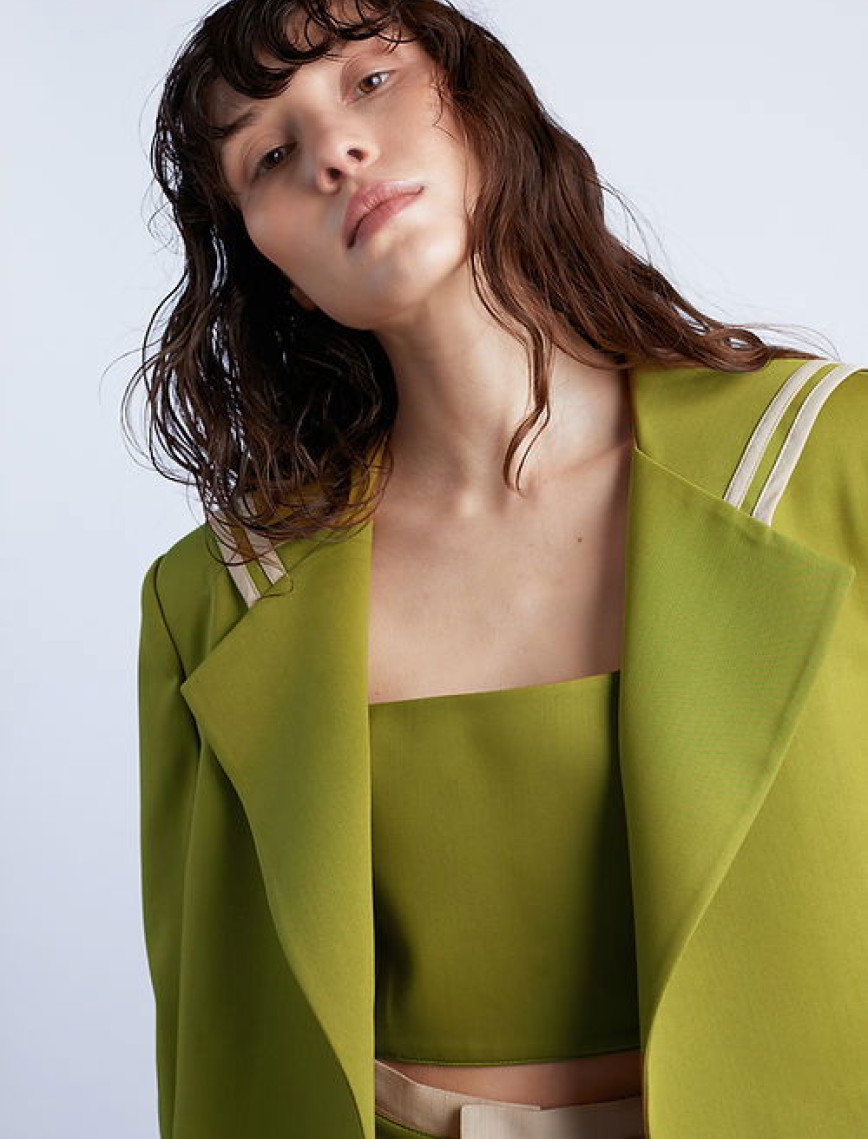 Wabi Sabi Kadın Yeşil Sail Ceket Wabi Sabi Kadın Yeşil Sail Ceket