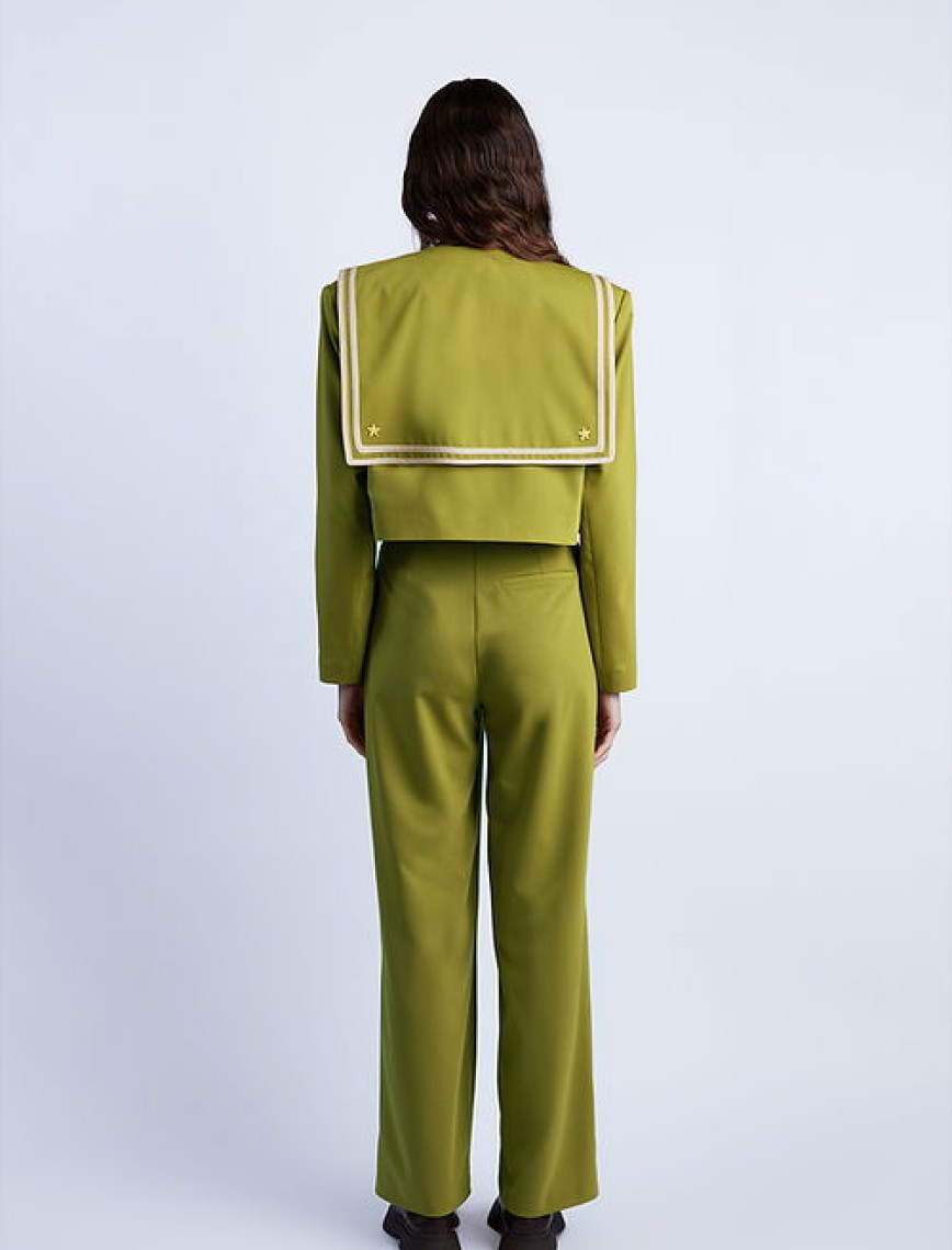 Wabi Sabi Kadın Yeşil Sail Ceket Wabi Sabi Kadın Yeşil Sail Ceket