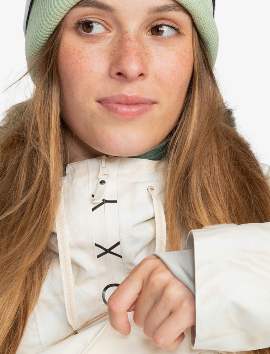 Roxy Kadın Snowboard Ceketi Shelter Beyaz Roxy Kadın Snowboard Ceketi Shelter Beyaz