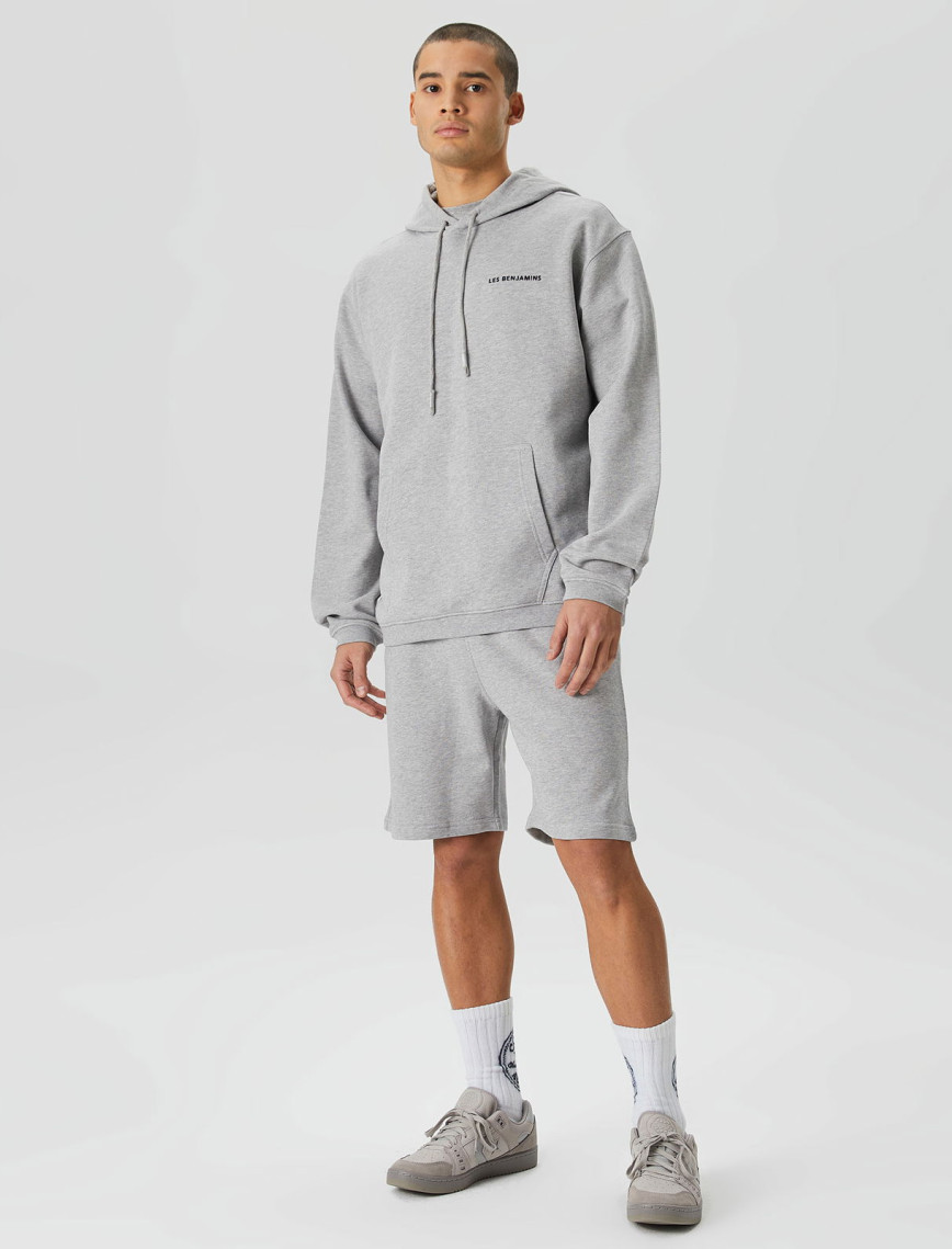 Les Benjamins Core Erkek Gri Hoodie Sweatshirt Les Benjamins Core Erkek Gri Hoodie Sweatshirt