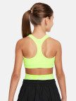Nike Dri-Fit Swoosh Çocuk Sarı Bra Nike Dri-Fit Swoosh Çocuk Sarı Bra