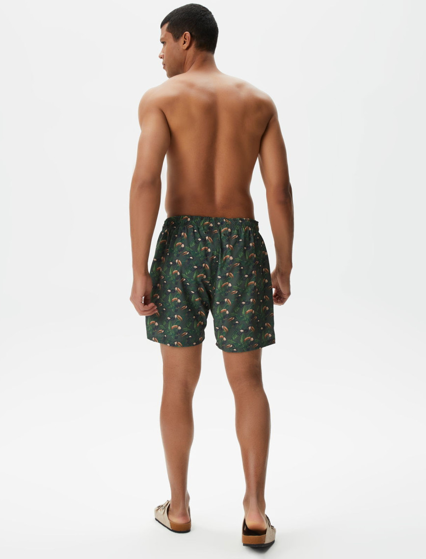 Nautica Erkek Yeşil Baskılı Şort Mayo Nautica Erkek Yeşil Baskılı Şort Mayo