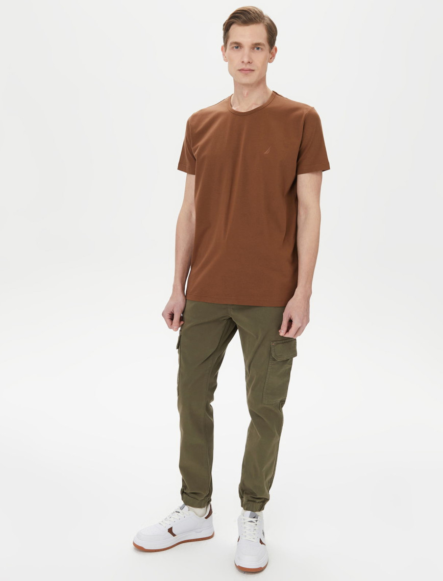 Nautica Erkek Kahverengi T-Shirt Nautica Erkek Kahverengi T-Shirt