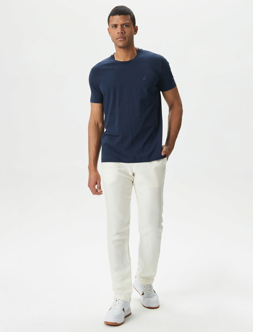 Nautica Erkek Lacivert Standart Fit T-Shirt Nautica Erkek Lacivert Standart Fit T-Shirt