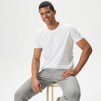 Nautica Erkek Beyaz Standart Fit T-Shirt Nautica Erkek Beyaz Standart Fit T-Shirt