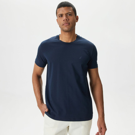Nautica Erkek Lacivert Standart Fit T-Shirt Nautica Erkek Lacivert Standart Fit T-Shirt