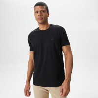 Nautica Erkek Siyah Standart Fit T-Shirt Nautica Erkek Siyah Standart Fit T-Shirt