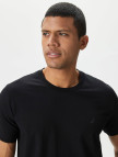 Nautica Erkek Siyah Standart Fit T-Shirt Nautica Erkek Siyah Standart Fit T-Shirt