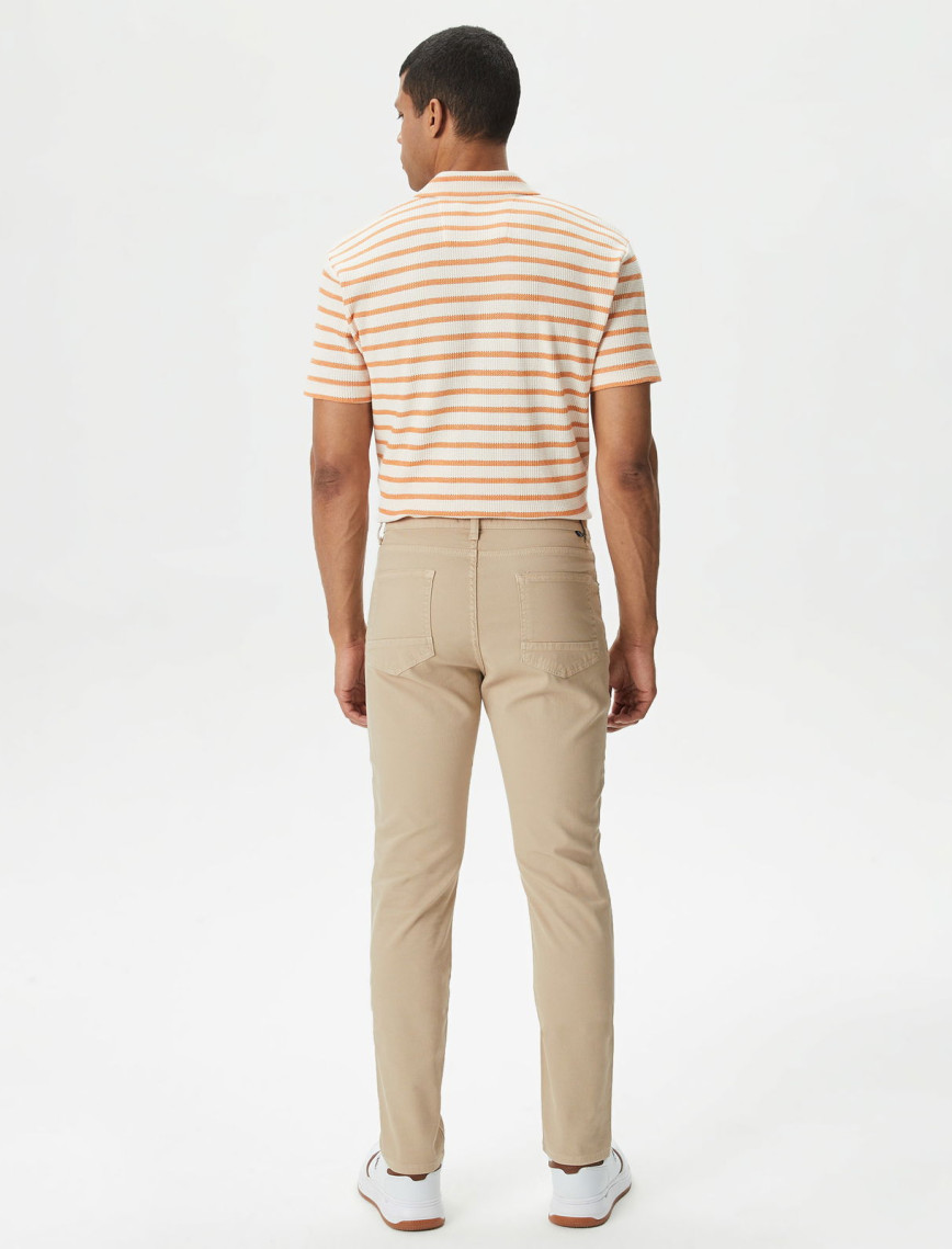 Nautica Erkek Bej Slim Fit Pantolon Nautica Erkek Bej Slim Fit Pantolon