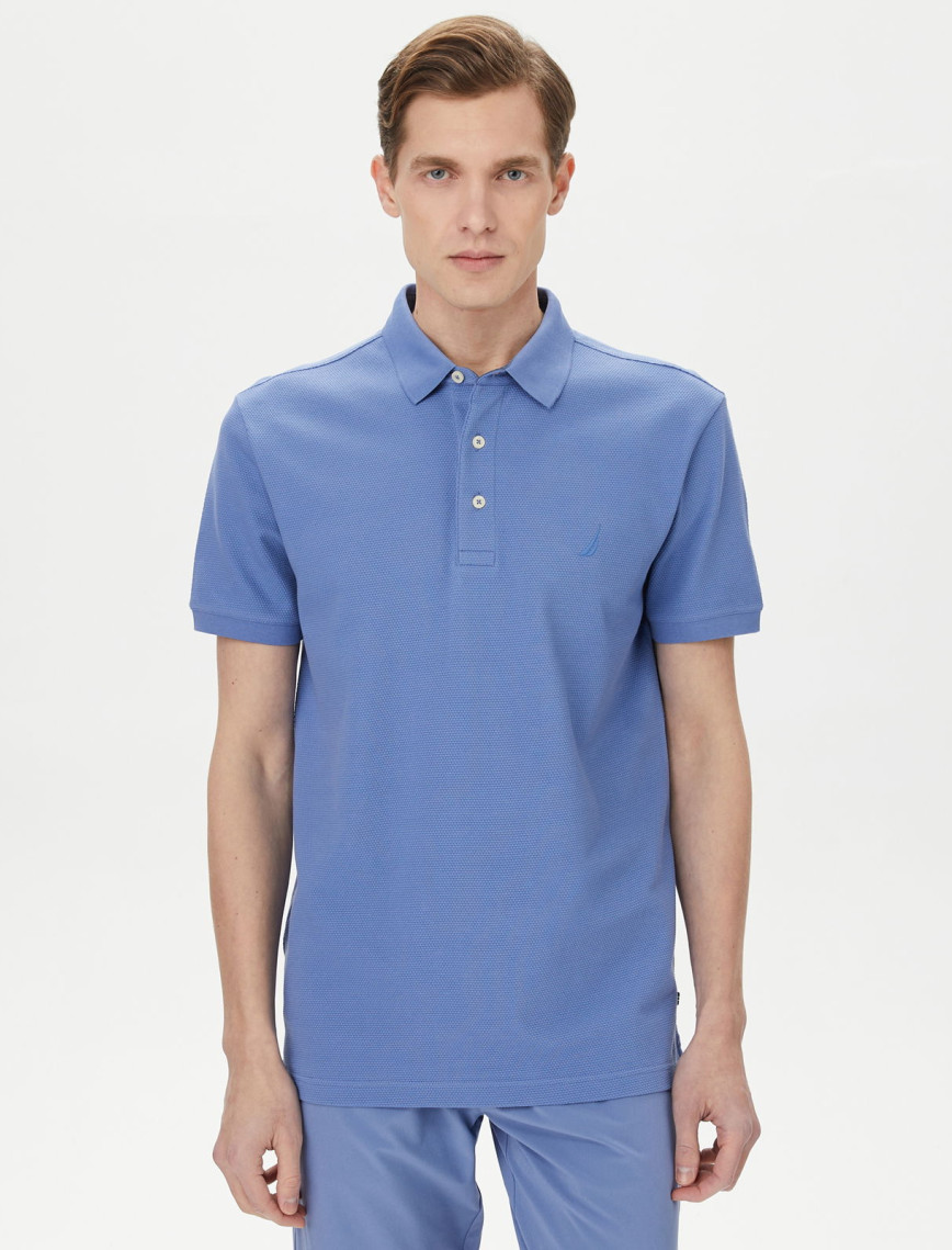 Nautica Erkek Beyaz Slim Fit Kısa Kollu Polo Nautica Erkek Beyaz Slim Fit Kısa Kollu Polo