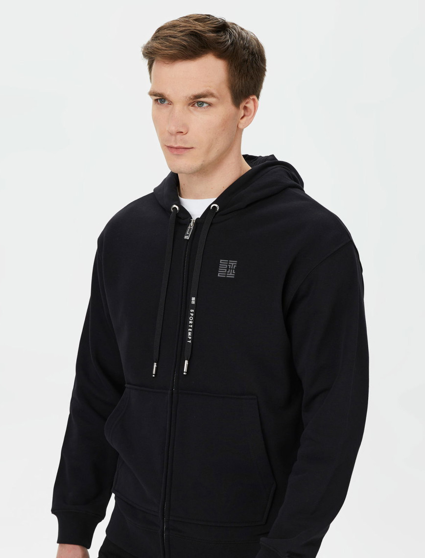 Sportempt Lifestyle Erkek Siyah Sweatshirt Sportempt Lifestyle Erkek Siyah Sweatshirt