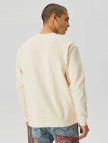 Market Embossed Crew Fleece Erkek Krem Sweatshirt Market Embossed Crew Fleece Erkek Krem Sweatshirt