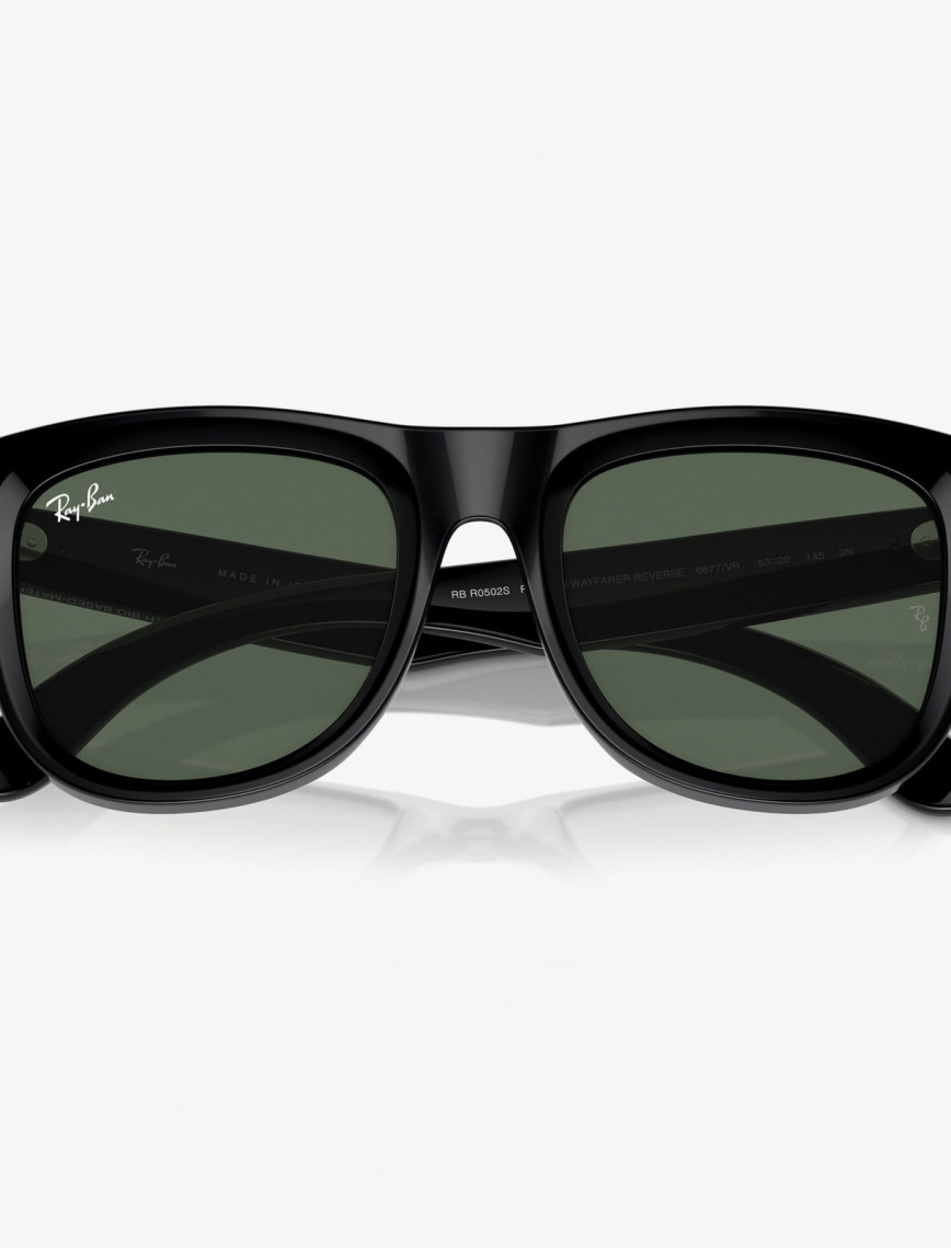 RAY-BAN Wayfarer Reverse Unisex Siyah Güneş Gözlüğü RAY-BAN Wayfarer Reverse Unisex Siyah Güneş Gözlüğü