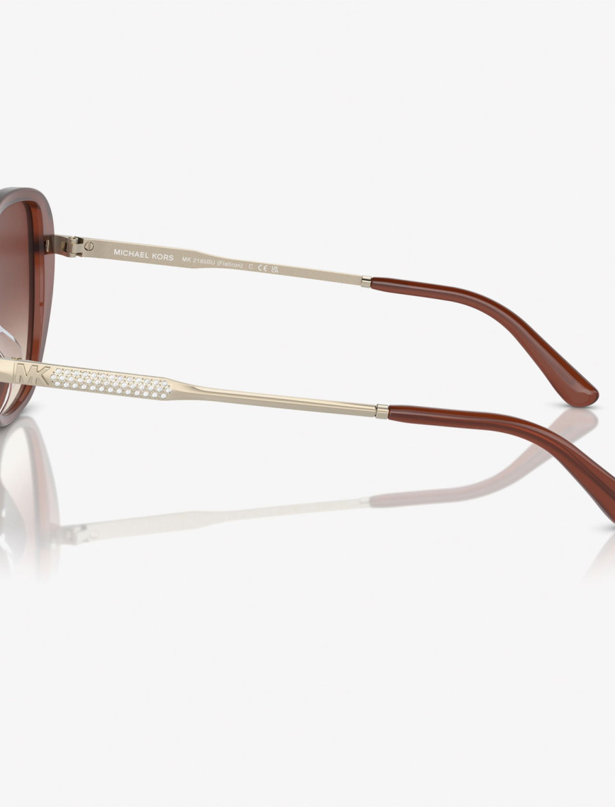 MICHAEL KORS 0MK2185BU Acetate Kadın Kahverengi Güneş Gözlüğü MICHAEL KORS 0MK2185BU Acetate Kadın Kahverengi Güneş Gözlüğü