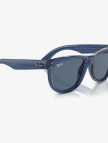 RAY-BAN 0RBR0502S Injected Wyfarer Unisex Mavi Güneş Gözlüğü RAY-BAN 0RBR0502S Injected Wyfarer Unisex Mavi Güneş Gözlüğü