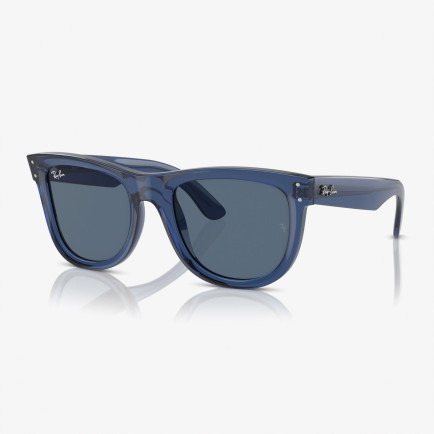 RAY-BAN 0RBR0502S Injected Wyfarer Unisex Mavi Güneş Gözlüğü RAY-BAN 0RBR0502S Injected Wyfarer Unisex Mavi Güneş Gözlüğü