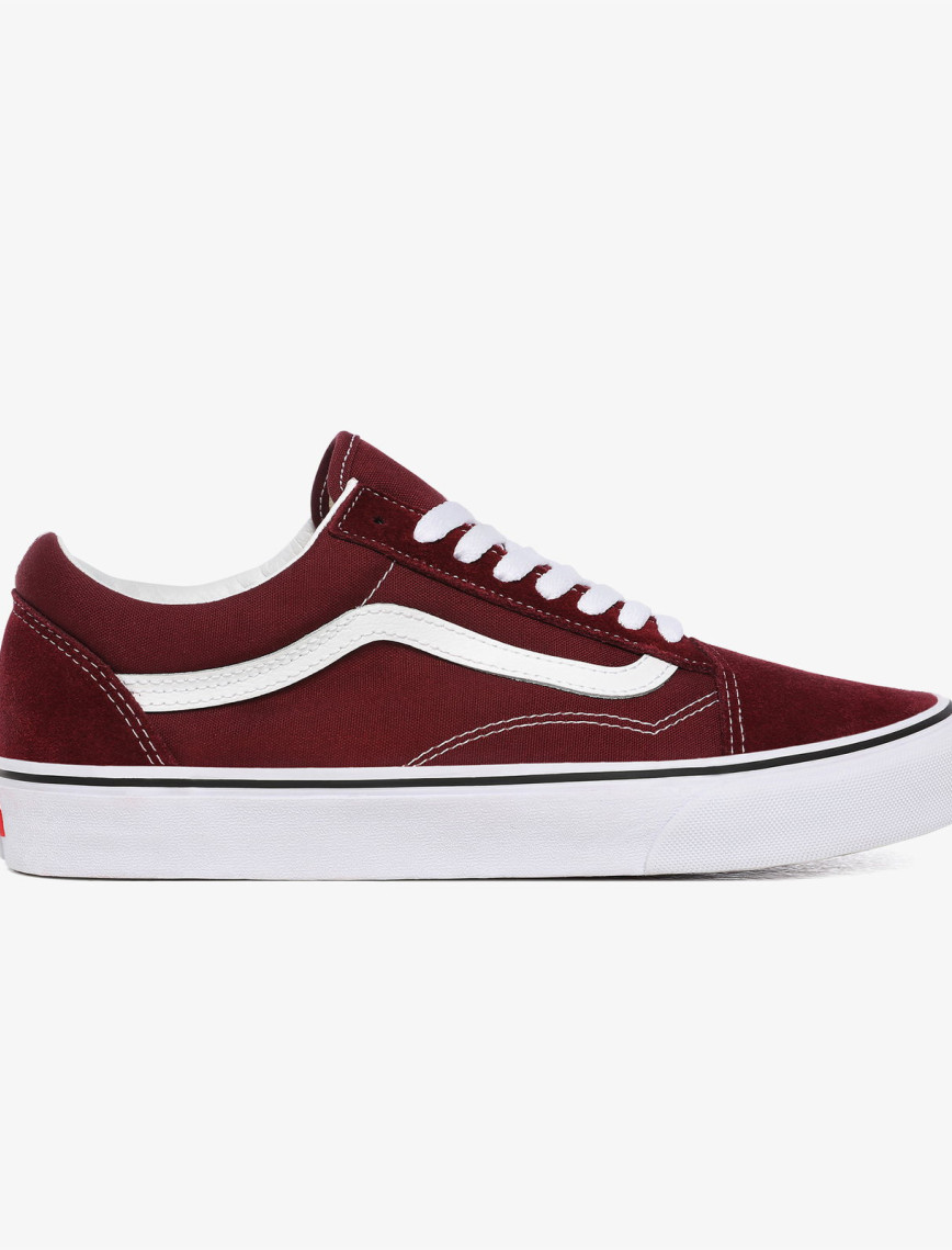 Vans UA Old Skool Unisex Bordo Sneaker Vans UA Old Skool Unisex Bordo Sneaker