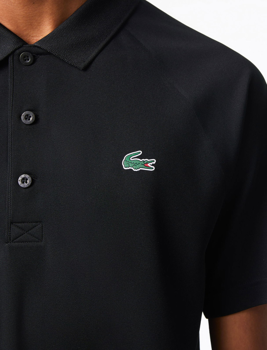 Lacoste SPORT Erkek Regular Fit Siyah Polo Lacoste SPORT Erkek Regular Fit Siyah Polo