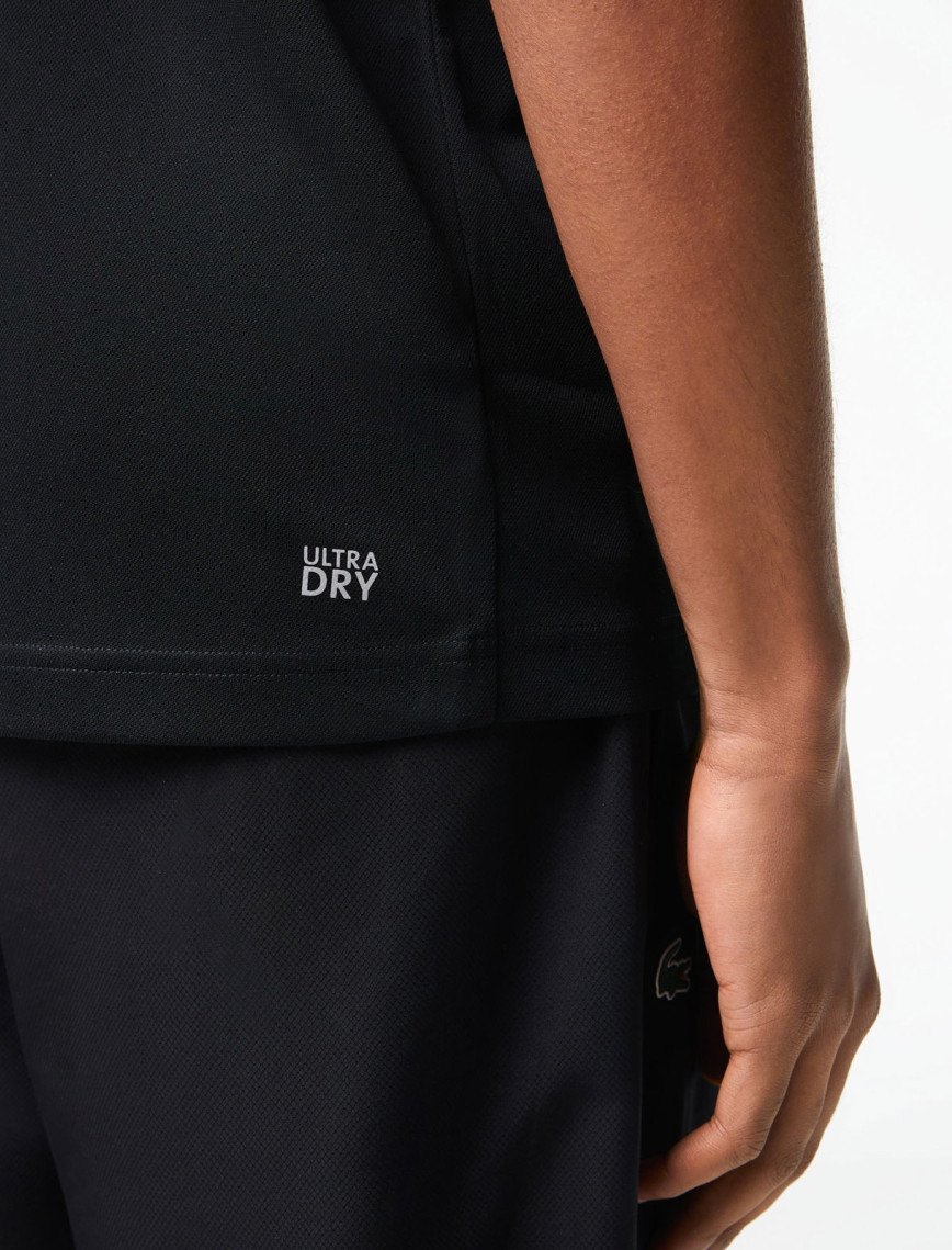 Lacoste SPORT Erkek Regular Fit Siyah Polo Lacoste SPORT Erkek Regular Fit Siyah Polo