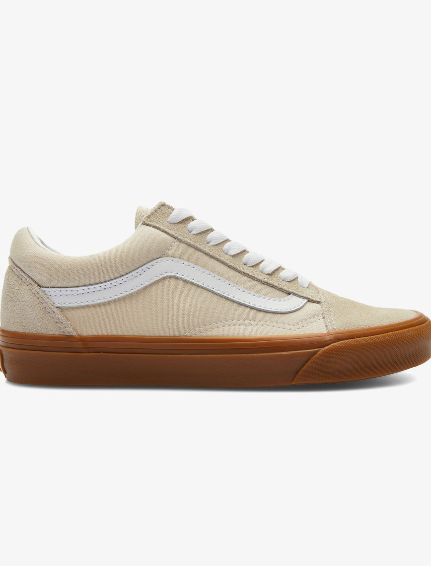 Vans Ua Old Skool Unisex Krem Sneaker Vans Ua Old Skool Unisex Krem Sneaker