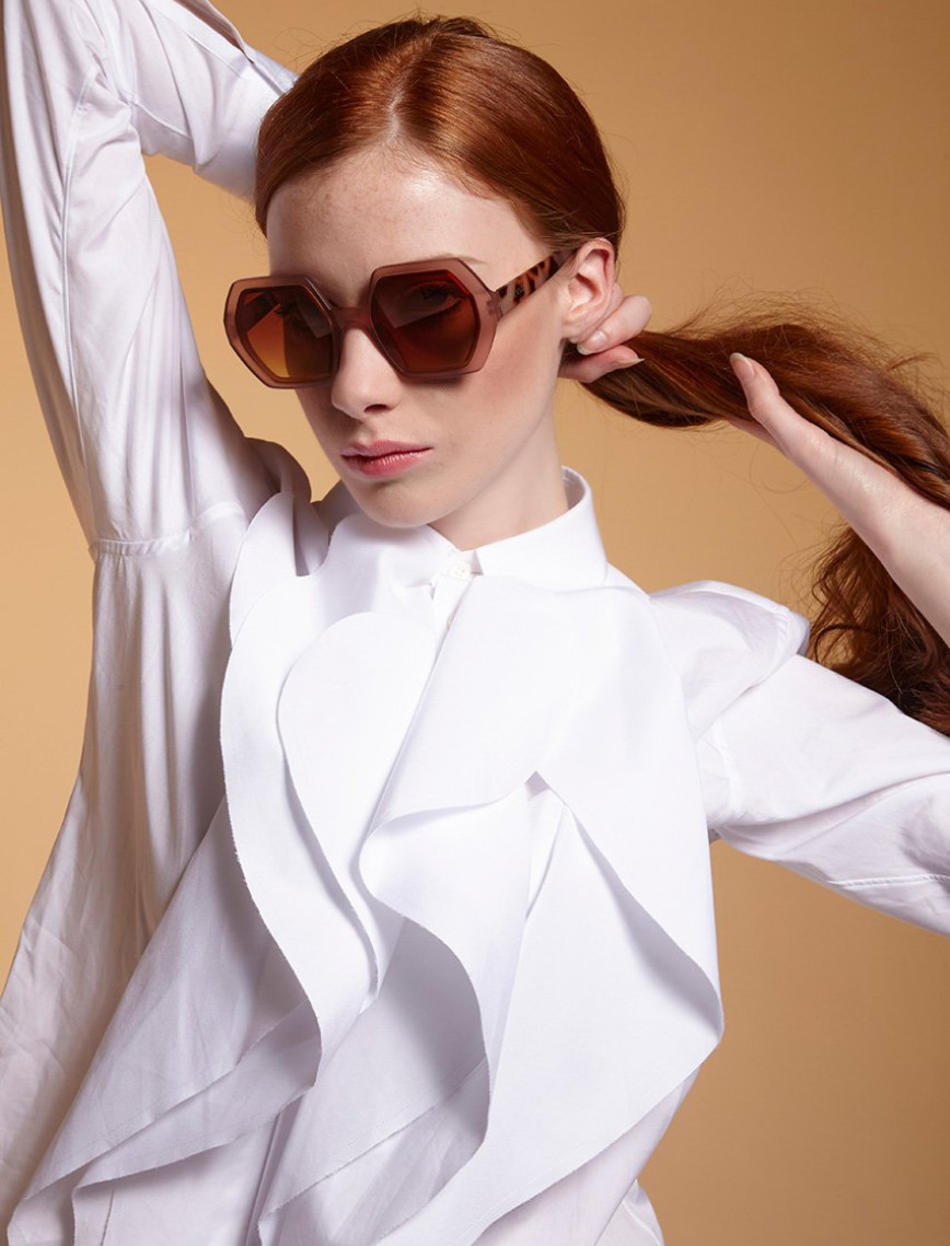 Okkia Emma Big Hexagonal Güneş Gözlüğü
Havana Pembesi