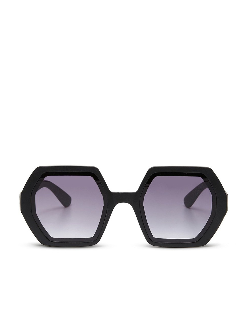 Okkia Emma Big Hexagonal Unisex Güneş Gözlüğü
Siyah