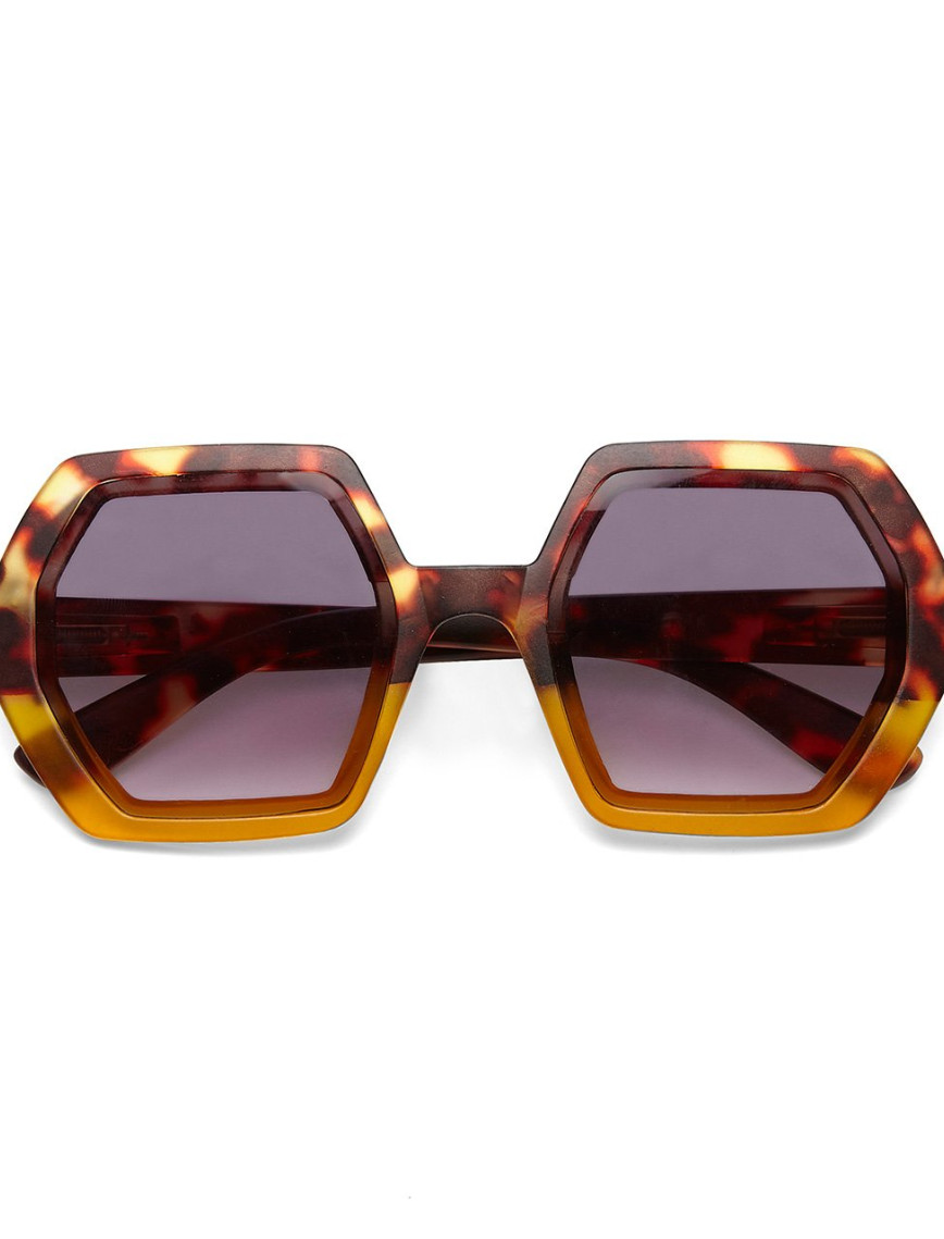 Okkia Emma Big Hexagonal Güneş Gözlüğü
Havana Sarısı