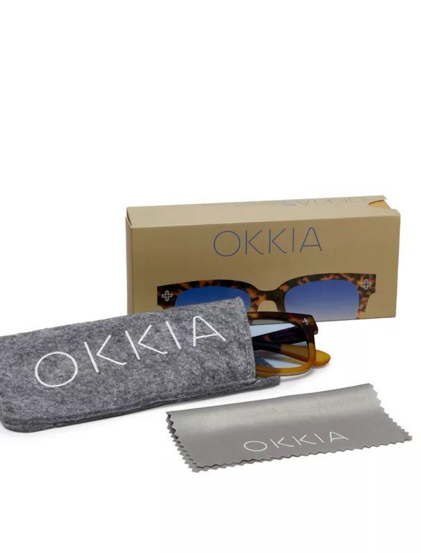 Okkia Giovanni Havana Mavisi Unisex Güneş Gözlüğü Mavi Gradyan Okkia Giovanni Havana Mavisi Unisex Güneş Gözlüğü Mavi Gradyan