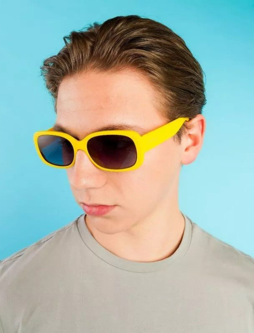 Okkia Chiara Unisex Sarı Güneş Gözlüğü Siyah Degrade Okkia Chiara Unisex Sarı Güneş Gözlüğü Siyah Degrade