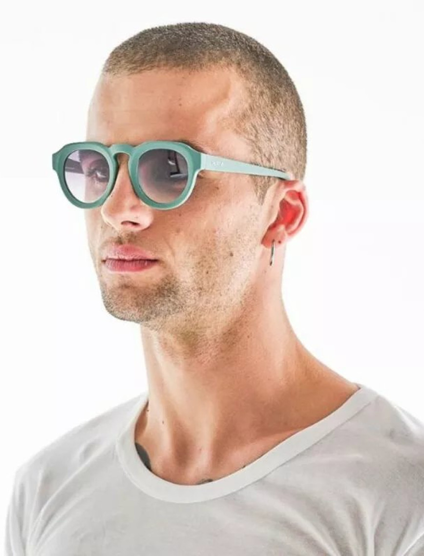 Okkia Zeno Round Unisex Yeşil Güneş Gözlüğü Siyah Gradyan Okkia Zeno Round Unisex Yeşil Güneş Gözlüğü Siyah Gradyan