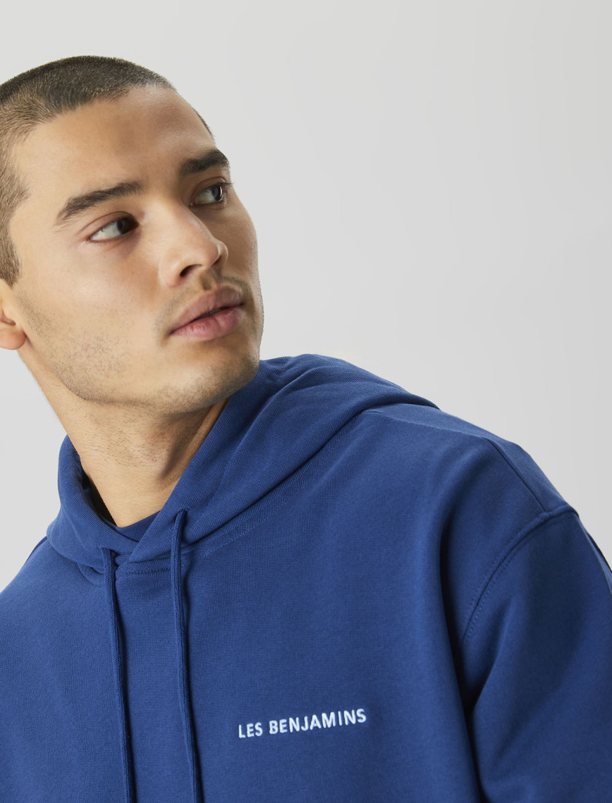 Les Benjamins Core Erkek Lacivert Hoodie Les Benjamins Core Erkek Lacivert Hoodie