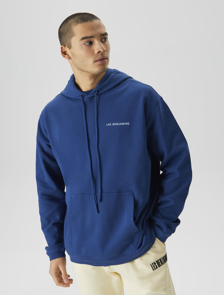 Les Benjamins Core Erkek Siyah Hoodie Les Benjamins Core Erkek Siyah Hoodie