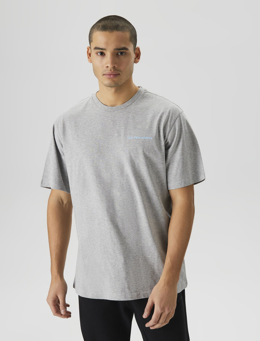 Les Benjamins Core Unisex Açık Gri T-Shirt Les Benjamins Core Unisex Açık Gri T-Shirt