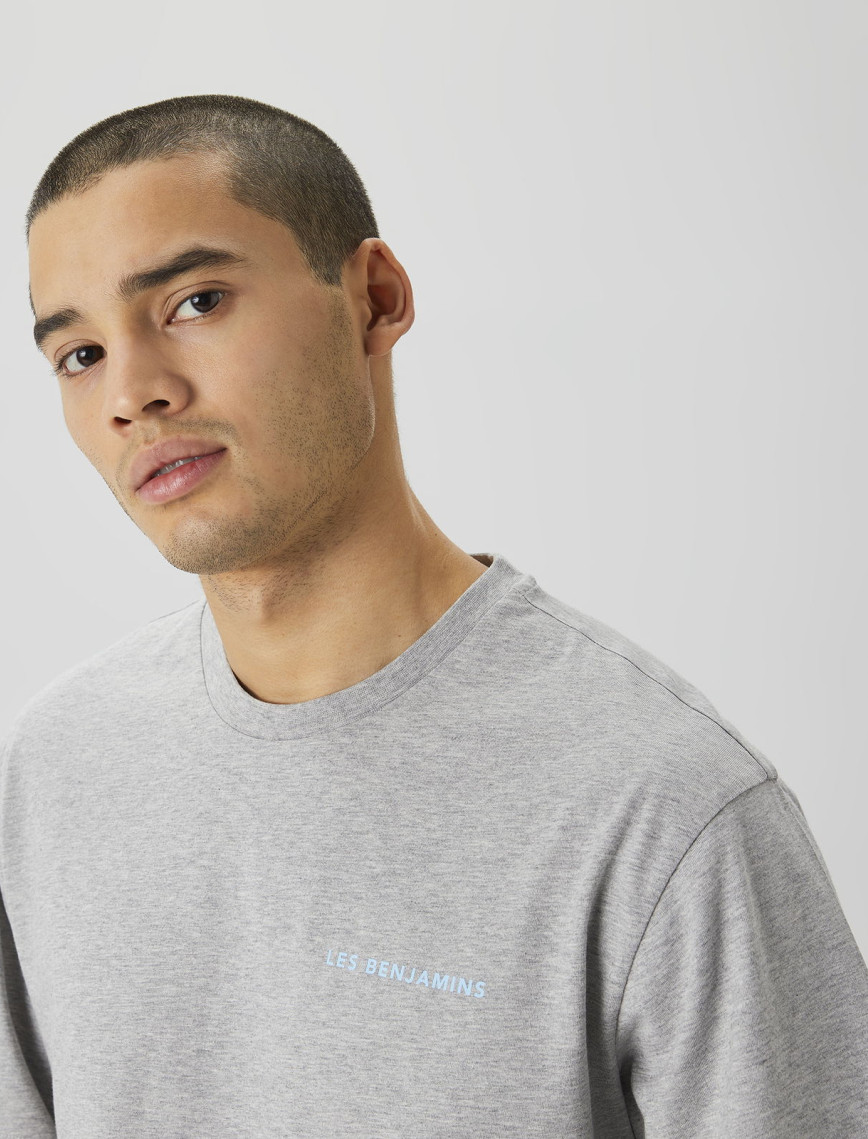 Les Benjamins Core Unisex Açık Gri T-Shirt Les Benjamins Core Unisex Açık Gri T-Shirt