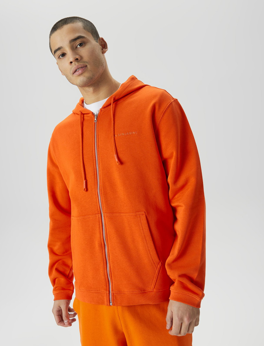 Les Benjamins Hoodie 304 Erkek Turuncu Sweatshirt Les Benjamins Hoodie 304 Erkek Turuncu Sweatshirt