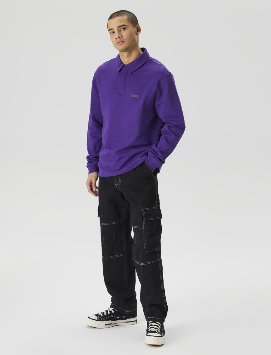 Les Benjamins 305 Erkek Mor Polo Les Benjamins 305 Erkek Mor Polo