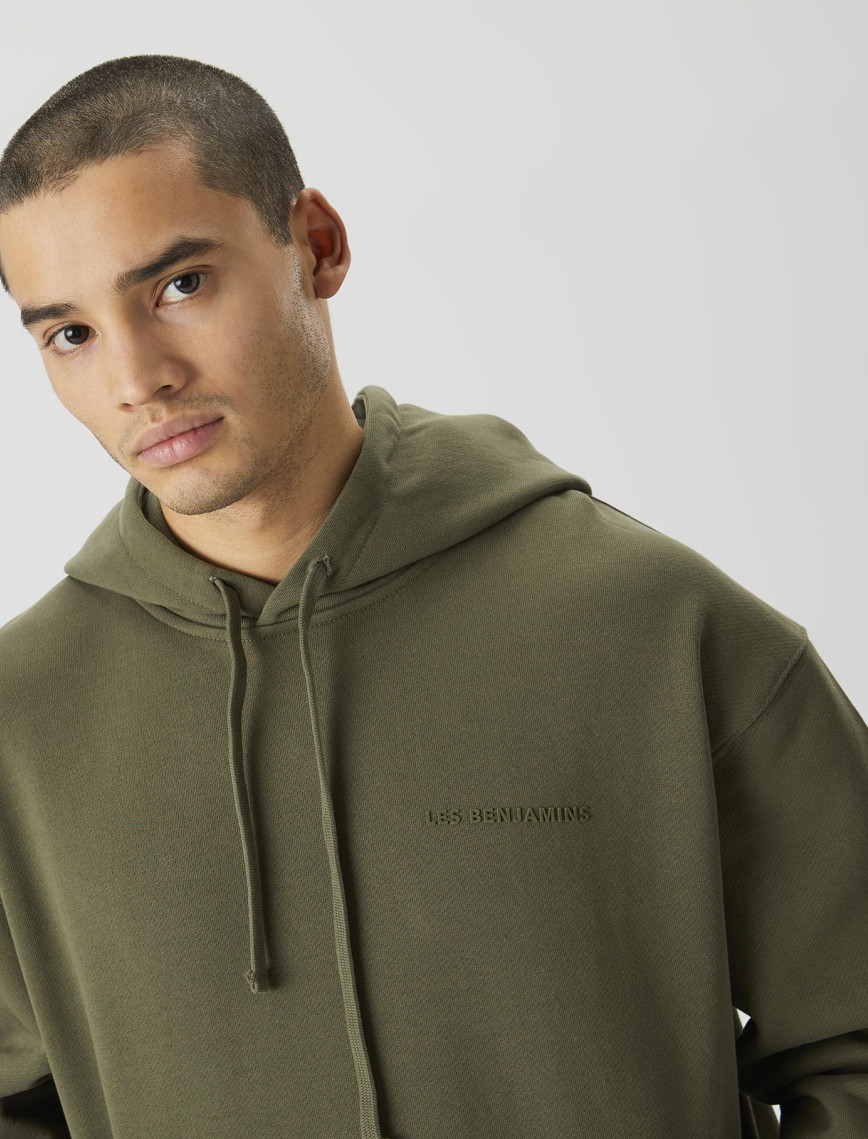 Les Benjamins Classics Erkek Yeşil Hoodie Les Benjamins Classics Erkek Yeşil Hoodie