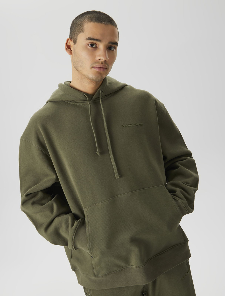 Les Benjamins Classics Erkek Yeşil Hoodie Les Benjamins Classics Erkek Yeşil Hoodie