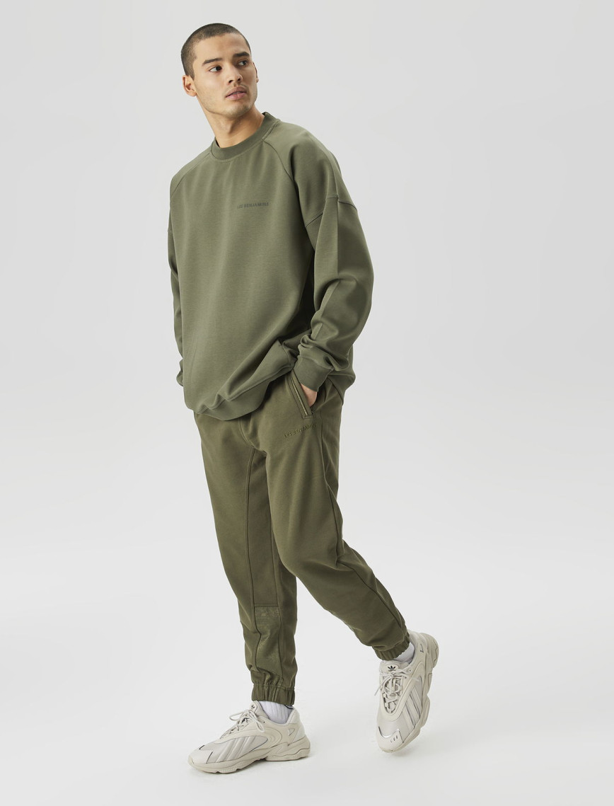 Les Benjamins 406 Erkek Haki Sweatshirt Les Benjamins 406 Erkek Haki Sweatshirt