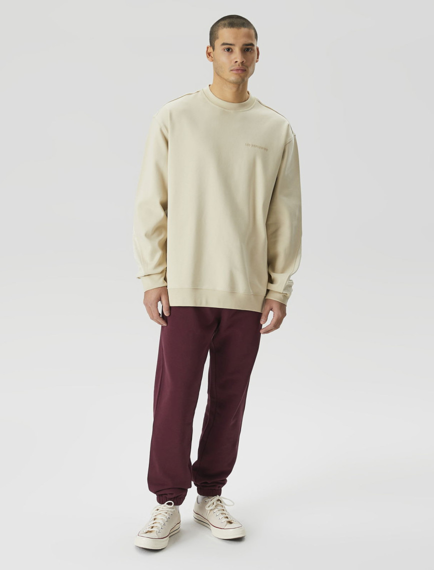 Les Benjamins 404 Erkek Krem Rengi Sweatshirt