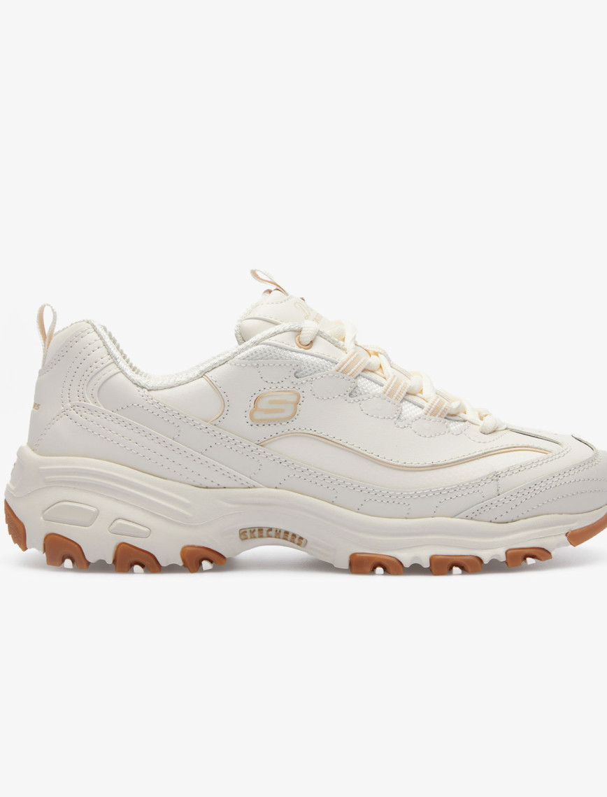 Skechers D'Lites-Good Neutral Kadın Bej Spor Ayakkabı Skechers D'Lites-Good Neutral Kadın Bej Spor Ayakkabı