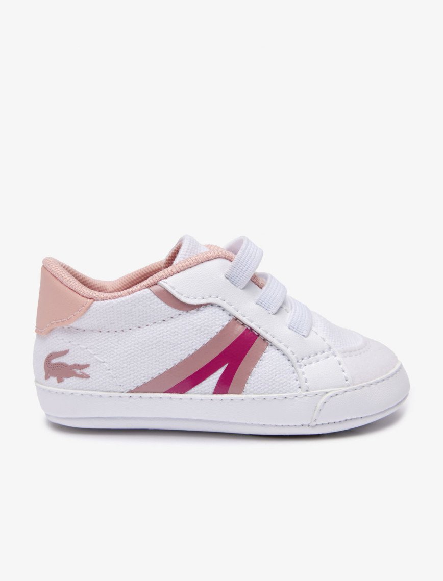 Lacoste L004 Çocuk Beyaz Sneaker Lacoste L004 Çocuk Beyaz Sneaker