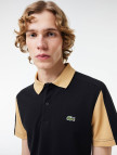 Lacoste Erkek Regular Fit Renk Bloklu Siyah Polo Lacoste Erkek Regular Fit Renk Bloklu Siyah Polo