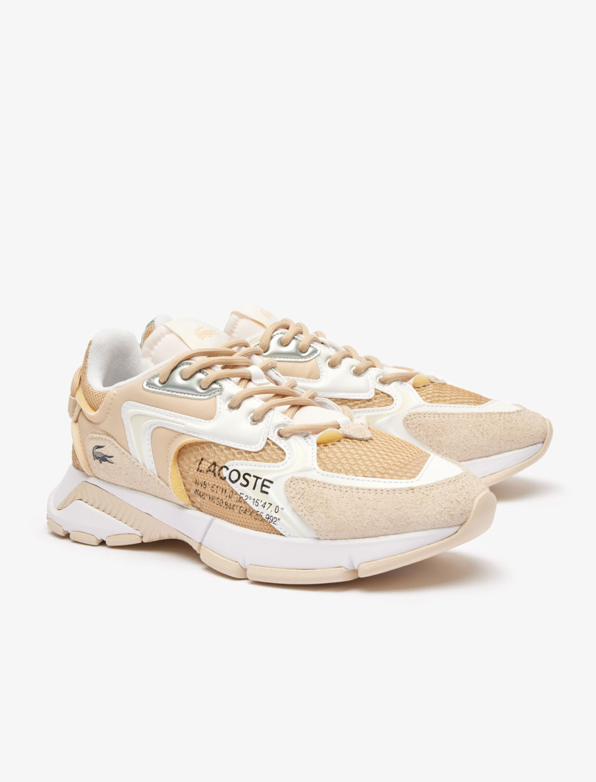 Lacoste L003 Neo Erkek Bej Sneaker Lacoste L003 Neo Erkek Bej Sneaker
