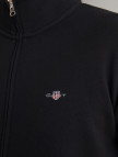 GANT Erkek Siyah Regular Fit Fermuarlı Sweatshirt GANT Erkek Siyah Regular Fit Fermuarlı Sweatshirt