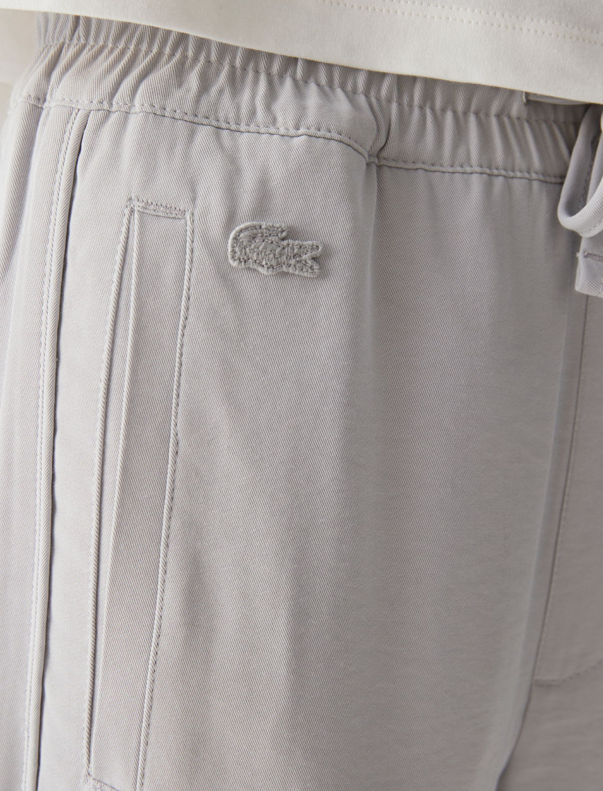 Lacoste Kadın Jogger Gri Pantolon Lacoste Kadın Jogger Gri Pantolon