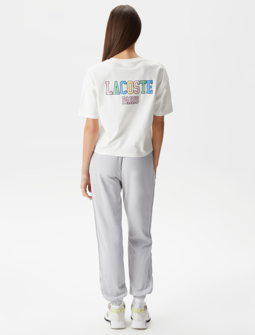 Lacoste Kadın Jogger Gri Pantolon Lacoste Kadın Jogger Gri Pantolon