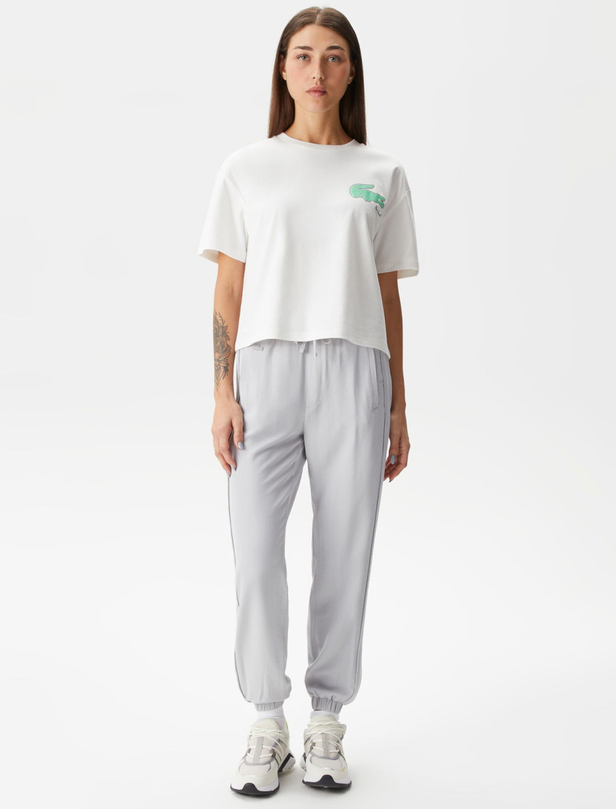Lacoste Kadın Jogger Haki Pantolon Lacoste Kadın Jogger Haki Pantolon