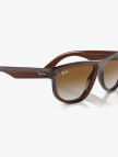RAY-BAN 0RBR0501S Molded Acetate Unisex Kahverengi Güneş Gözlüğü RAY-BAN 0RBR0501S Molded Acetate Unisex Kahverengi Güneş Gözlüğü
