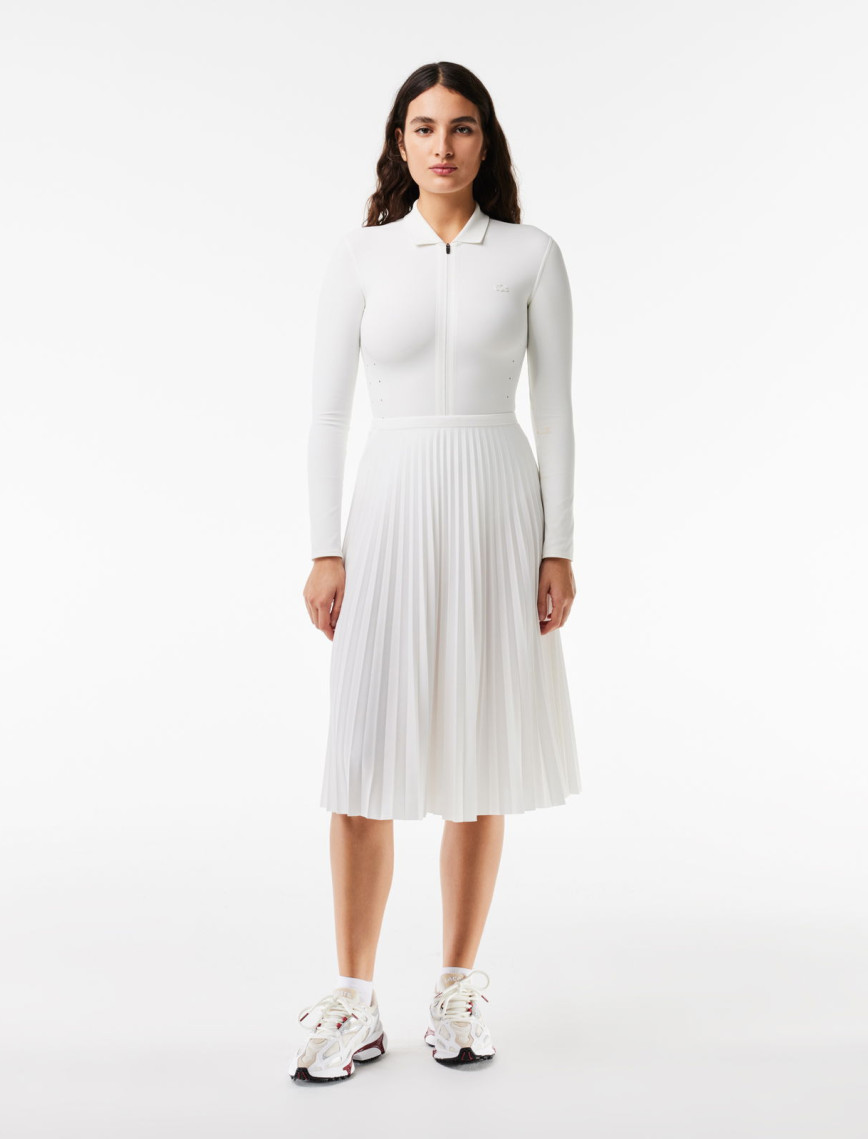 Lacoste Kadın Flare Fit Siyah Etek Lacoste Kadın Flare Fit Siyah Etek